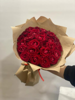 Букет_25 красных кенийских роз Букет_25 красных кенийских роз