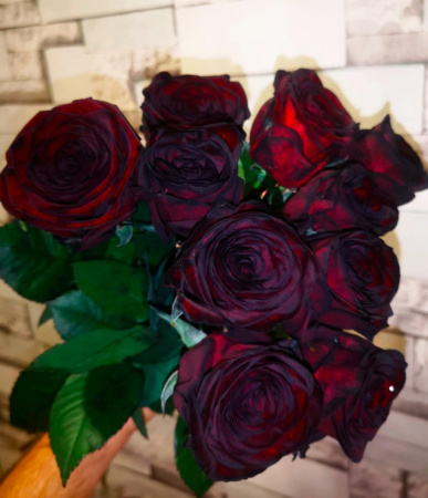 Букет_9 черных роз Букет_9 черных роз